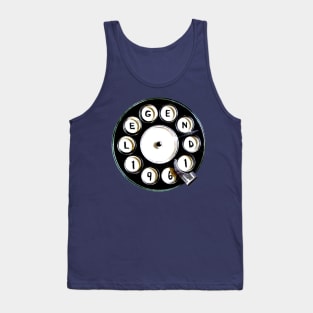 Birthday 1961, Retro Phone, 1961 Legend, Born in 1961 Tank Top